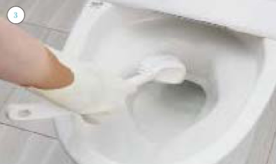 トイレフチ・フチ裏・鉢内_お手入れの仕方画像②
