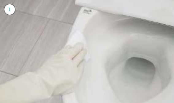 トイレフチ・フチ裏・鉢内_お手入れの仕方画像①