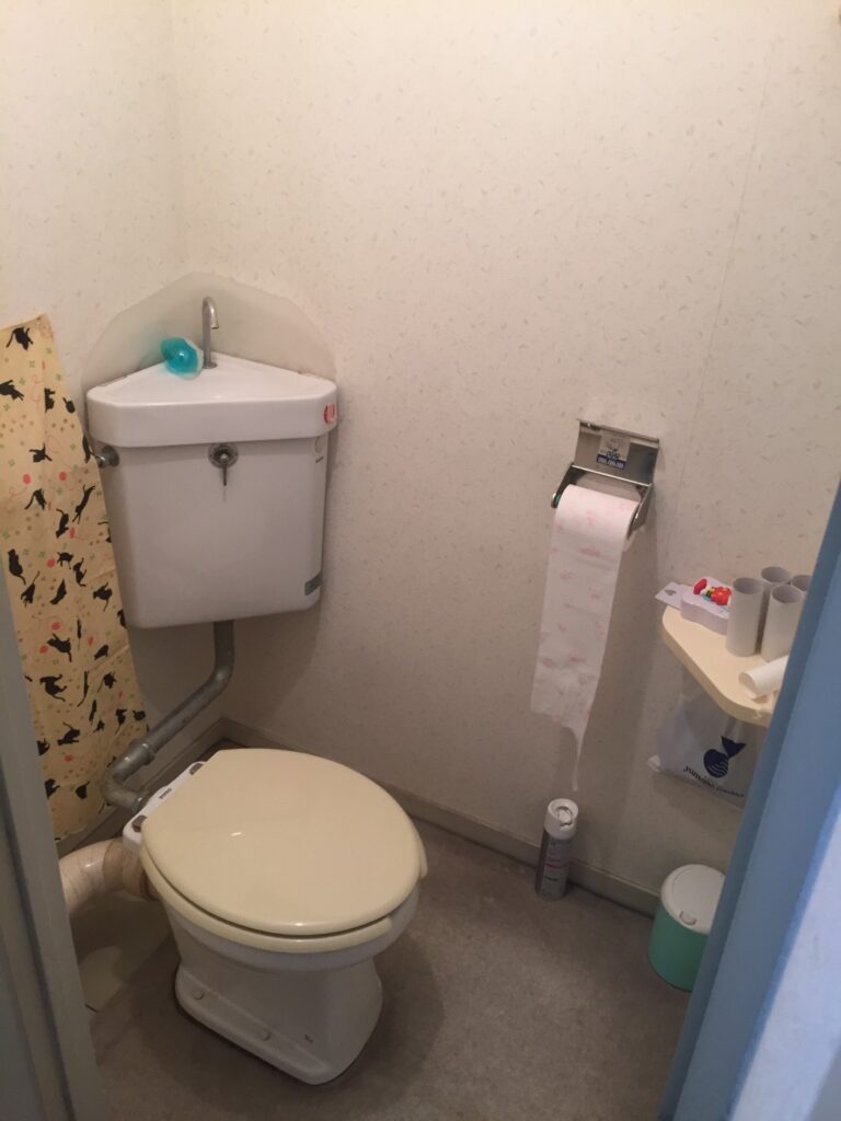トイレが古いのですっきりとしたトイレにしたい。