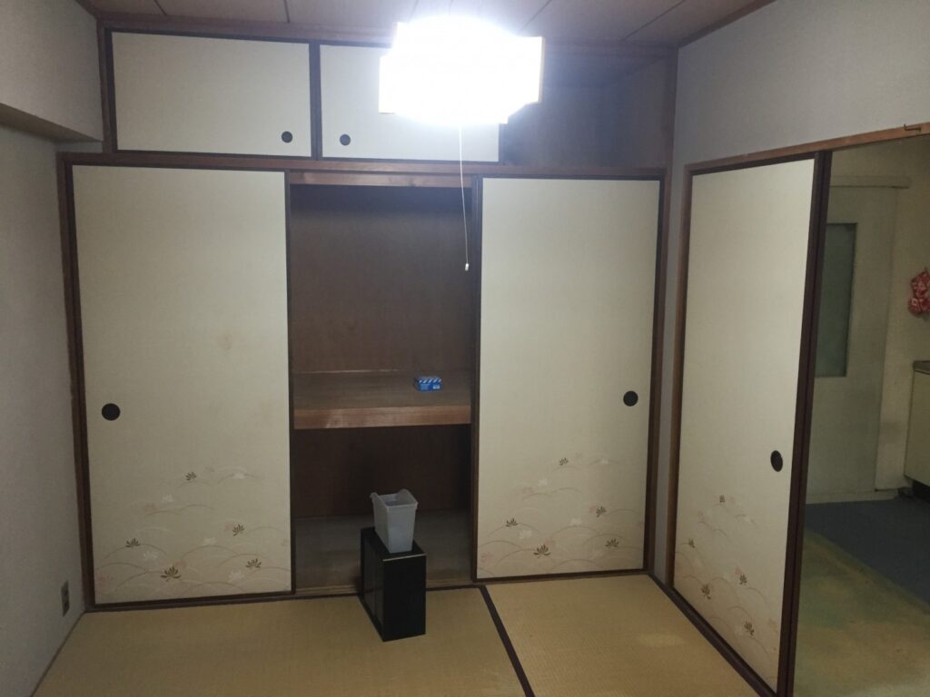 和室の押し入れが入れにくい