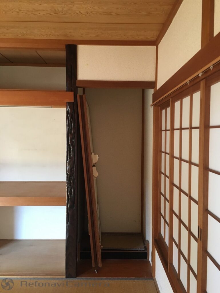 和室の床の間と押し入れをクローゼットにしたい