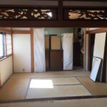 二間の和室を洋室に