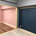 和室の原型をあえてとどめて、敷居を残し利用しました