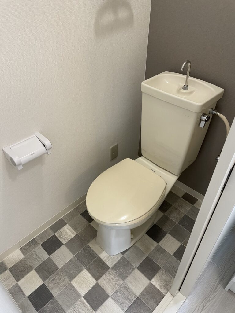 トイレアフター