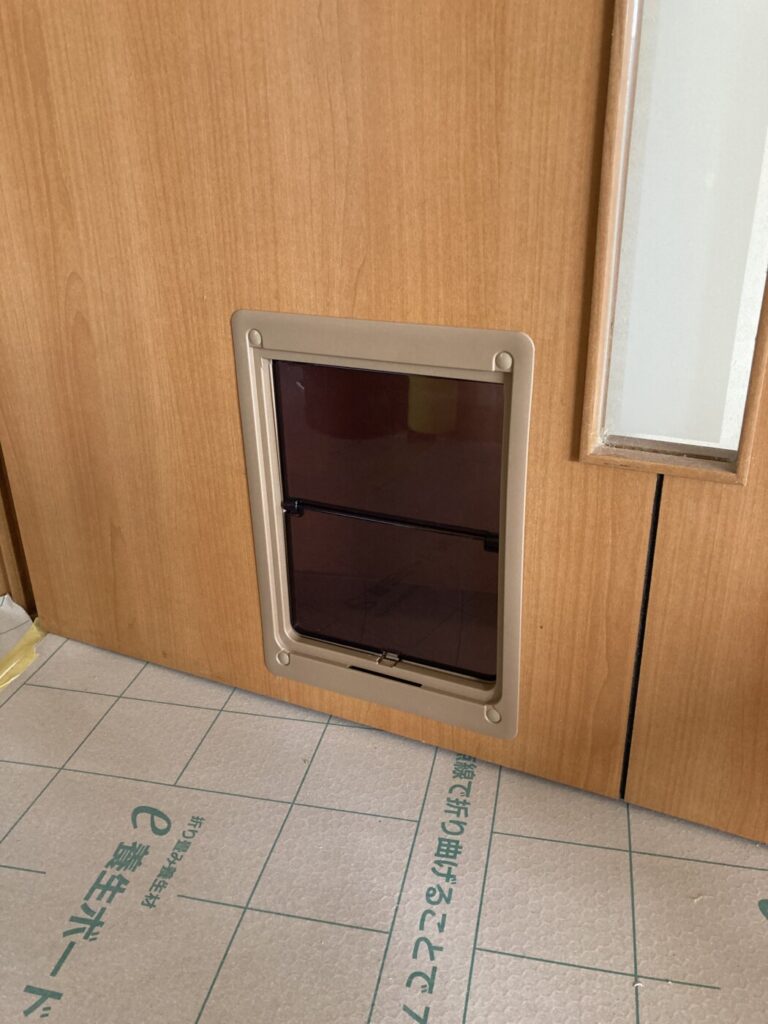 ペットドア②