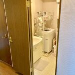 洗面室ドア_ビフォア①